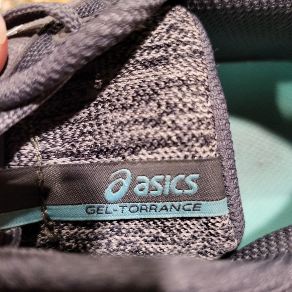 Asics Womens Gel Torrance Gray Running Shoes Lace Up Low Top Size 9.5 - Picture 3 of 7
